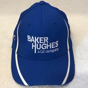 Sport-Tek Baker Hughes FlexFit Stretch L/XL Blue Cap